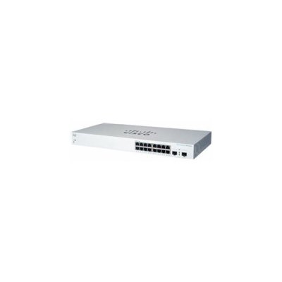 Cisco switch CBS220-16T-2G (16xGbE,2xSFP,fanless) - REFRESH – Zboží Živě