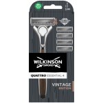 Wilkinson Sword Quattro + 4 ks hlavic – Zboží Dáma