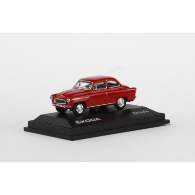 Abrex škoda Octavia 1963 Červená Tmavá 1:72 – Zboží Mobilmania