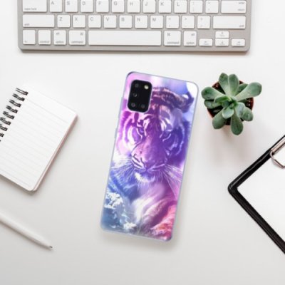 Pouzdro iSaprio - Purple Tiger - Samsung Galaxy A31