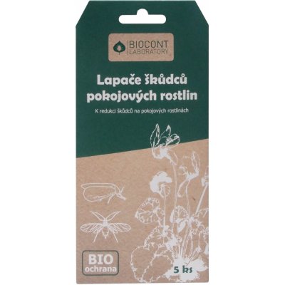 BIOCONT Lapače škůdců pokojových rostlin 5 ks – Zboží Dáma