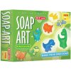 Živá vzdělávací sada PEXI SOAP ART Výroba mýdel Dinosauři