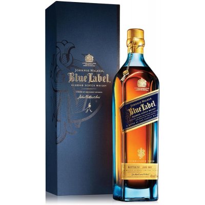 Johnnie Walker Blue Label 60y 40% 0,7 l (kazeta) – Zbozi.Blesk.cz