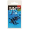 Rybářská karabinka a obratlík Giants Fishing Rychlovýměnný obratlík Quick Swap Swivel vel.7 10ks