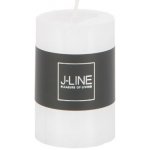 Bílá svíčka White válec S - Ø 5*7,5 cm/18h - J-Line by Jolipa – Hledejceny.cz