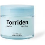 Torriden Dive-In Low Molecule Hyaluronic Acid Multi Pad hydratační pleťové tampony 80 ks – Zboží Dáma