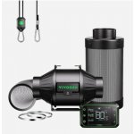 Vivosun Smart Air Filtration Kit Pro 100 mm, 357 m3/h – Hledejceny.cz