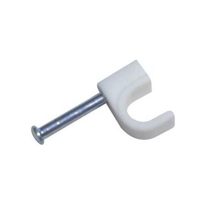 příchytka kabelová kruhová 5mm bílá (40ks) blistr 456355 – Hledejceny.cz