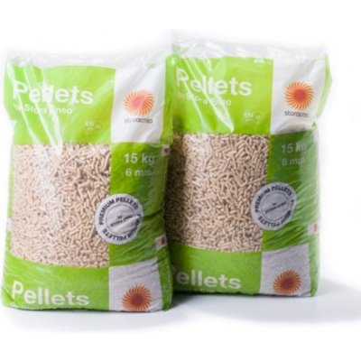 Stora Enso Dřevěné pelety Stora Enso ENplus A1 1050 kg – Zboží Dáma