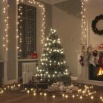 vidaXL LED světelný řetěz s 300 LED teplá bílá 30 m PVC – Hledejceny.cz