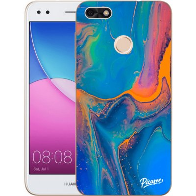 Pouzdro Picasee silikonové Huawei P9 Lite Mini - Rainbow čiré