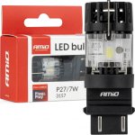 LED žárovka LumiTec 3157 P27/7W 12V FULL CANBUS bílá 1ks AMiO-04691 – Hledejceny.cz
