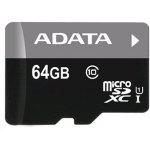 ADATA microSDXC 64 GB UHS-I U1 AUSDX64GUICL10A1-RA1 – Zboží Živě