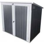 Westmann 2 plechový 158 x 101 x 134 cm antracit – Zboží Dáma