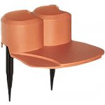 Prosperplast Happy Grass 310 x 7 cm terakota set 24 ks – Sleviste.cz