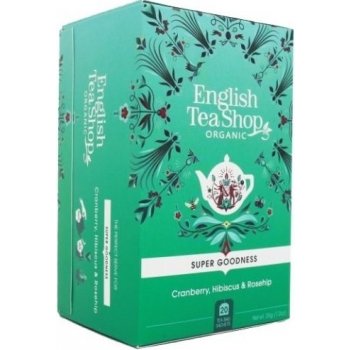 English Tea Shop Čaj Brusinka ibišek a šípek bio 20 ks 36 g