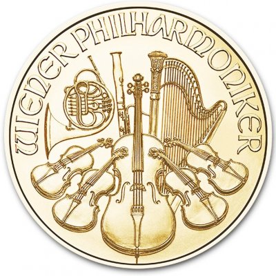 Austrian Mint Zlatá mince Wiener Philharmoniker 2024 1/10 oz – Zbozi.Blesk.cz