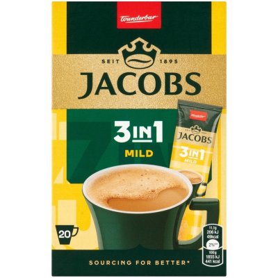 Jacobs 3v1 Mild 20 x 11,1 g – Sleviste.cz