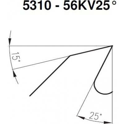 Pilana pilový kotouč na dřevo 550x3,5x30 - 5310 - 56KV25° – Zboží Mobilmania