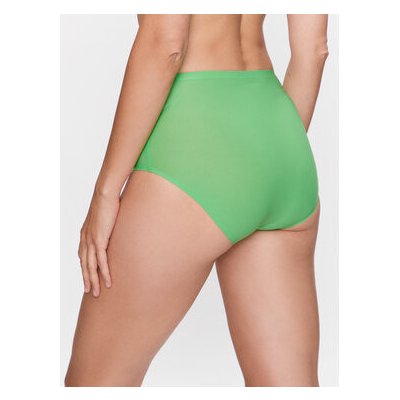 Chantelle Klasické kalhotky s vysokým pasem Soft Stretch C26470 Zelená – Sleviste.cz