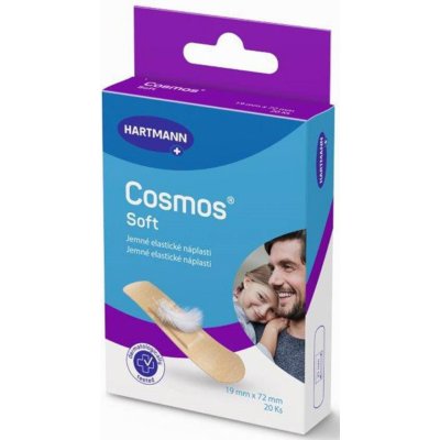 Cosmos Soft jemná elastická náplast 19 x 72 mm 20 ks – Zbozi.Blesk.cz