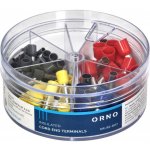 Izolované kabelové koncovky - 100ks, 50 - 4mm2, 20 - 6 mm2, 20 - 10 mm2, 10 - 16 mm2 OR-KK-8117 | Zboží Auto