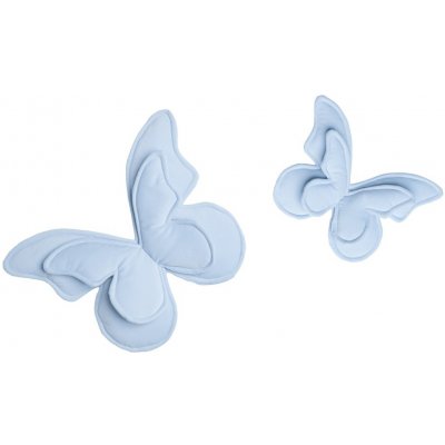 Ellis Design dekorační polštářky na zeď motýli modrá