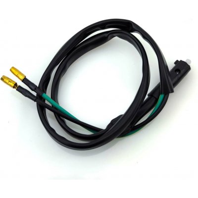 Diverse / Import Spínač brzdového světla přední černý 490 mm pro Suzuki, Yamaha, Kawasaki, Honda MG00005435 – Zboží Mobilmania