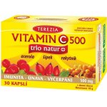 Terezia Vitamin C 500 mg trio natur+ 30 kapslí – Hledejceny.cz