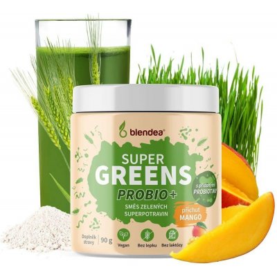 Blendea Supergreens Probio+ Mango 90 g – Hledejceny.cz