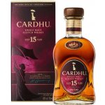 Cardhu 15y 40% 0,7 l (holá láhev) – Hledejceny.cz