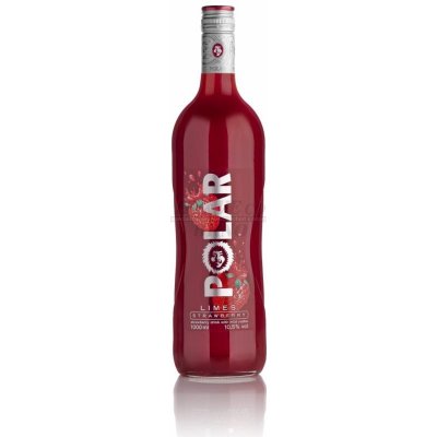 Polar Limes Strawberry 15% 1 l (holá láhev)