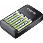 Varta Value USB Quattro Charger + 4x AA 2100 mAh 57652101451 – Zboží Živě