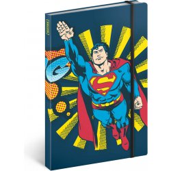 Baagl Notes Superman Bang linkovaný 13 × 21 cm