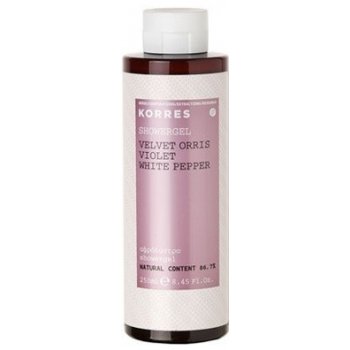 Korres Fragrance Velvet Orris sprchový gel 250 ml