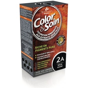 Color & Soin barva na vlasy 2A blankytně černá 135 ml