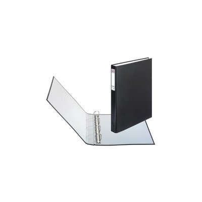 Herlitz Pořadač čtyřkroužkový A4 2,5 cm, černý – Hledejceny.cz