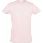 Sol's Přiléhavé tričko Regent Fit růžová melír L149 – Hledejceny.cz