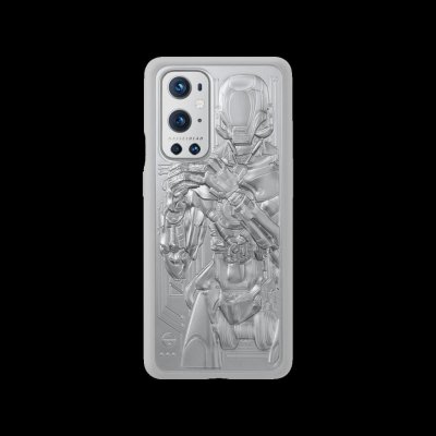 Pouzdro One Plus Bumper OnePlus 9 Pro stříbrné