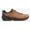Pánské trekové boty Newfeel pánské kožené boty na aktivní chůzi Nakuru Confort hnědé