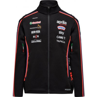 IXON mikina APRILIA SW1 MotoGP 25 black/neon red – Sleviste.cz