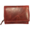 Peněženka Ricardo Malá dámská kožená peněženka R 705 červená