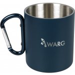 bino Hrnek s karau Warg Steelos Carabine Barva: tmavě modrá 400 ml – Zbozi.Blesk.cz