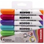 Kores 208020 popisovač na bílé tabule 6 ks – Zboží Živě