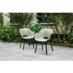 Keter Noa cup cappuccino, kovové nohy, 2 ks 260027 – Hledejceny.cz