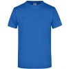 Pánské Tričko James Nicholson pánské základní triko ve vysoké gramáži bez bočních švů modrá královská