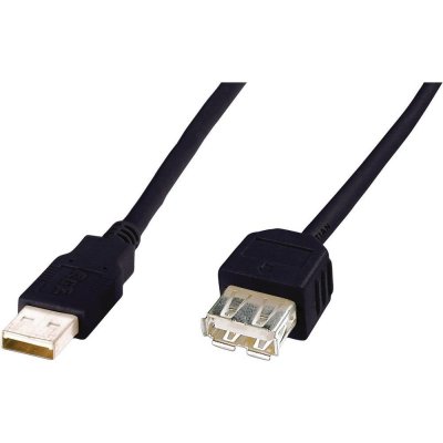 Digitus AK-300110-030-S USB 2.0 A samec na USB micro B samec, 2x stíněný, 3m – Sleviste.cz