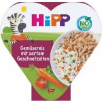 HiPP BIO talíř Zeleninová rýže s hráškem a hovězím masem 250 g – Hledejceny.cz