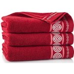 Darré Egyptská bavlna ručníky a osuška Marciano 2 - malinová Velikost: ručník 50 x 90 bavlna kruhy – Zboží Mobilmania