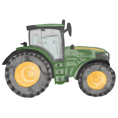 Nažehlovací obrázek Traktor – Zboží Mobilmania